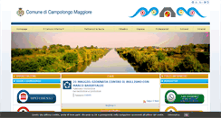 Desktop Screenshot of comune.campolongo.ve.it